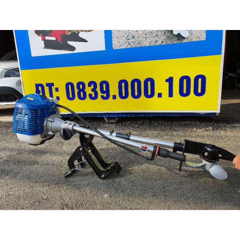 Bộ Máy Chạy Thuyền, Xuồng động cơ Hyundai HTU55 2 thì .Động cơ chạy thuyền hơi xuồng ghe mini