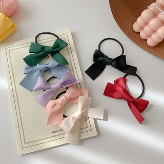Korean style multi-color bow hair tie hair accessories fashion accessories