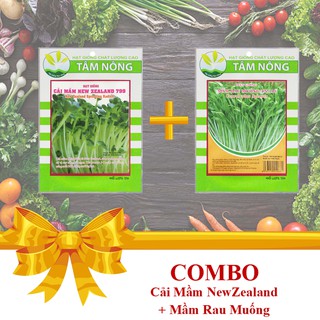 [Combo 2 Gói Hạt Giống] Rau Mầm Mix Nhiều Loại