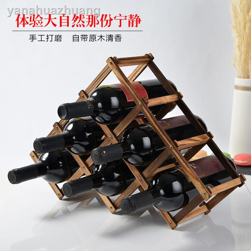 9.16✖❂Giá đỡ chai rượu bằng gỗ thiết kế sáng tạo phong cách châu âu