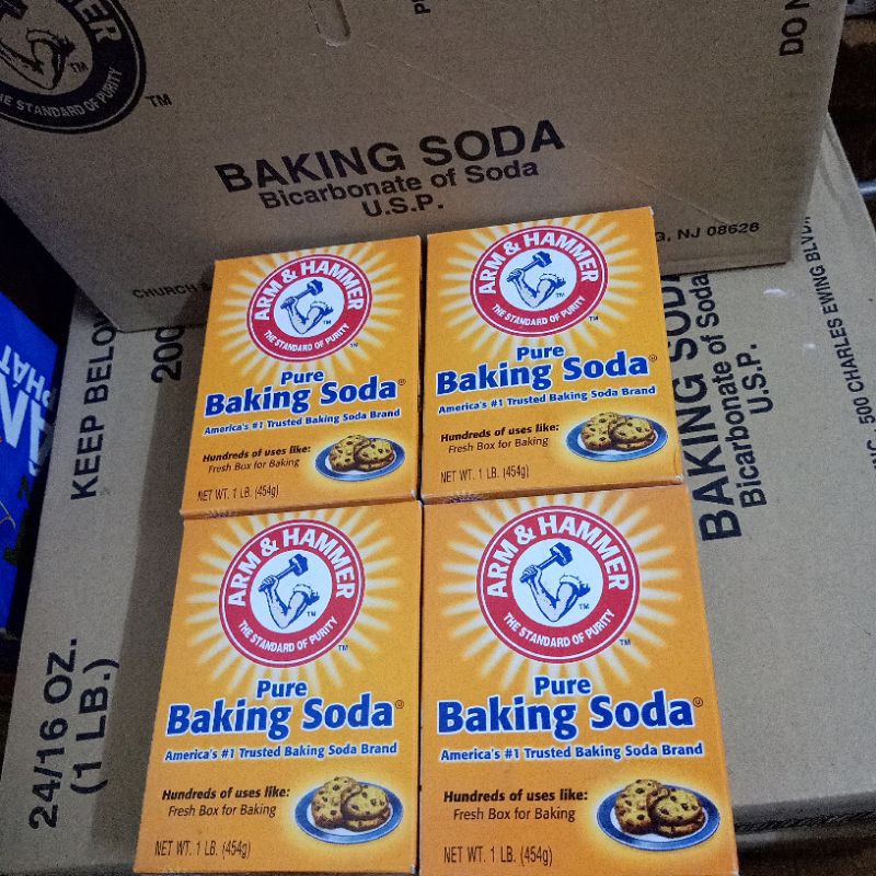 Bột Baking Soda Arm &amp; Hammer 454g_ USA