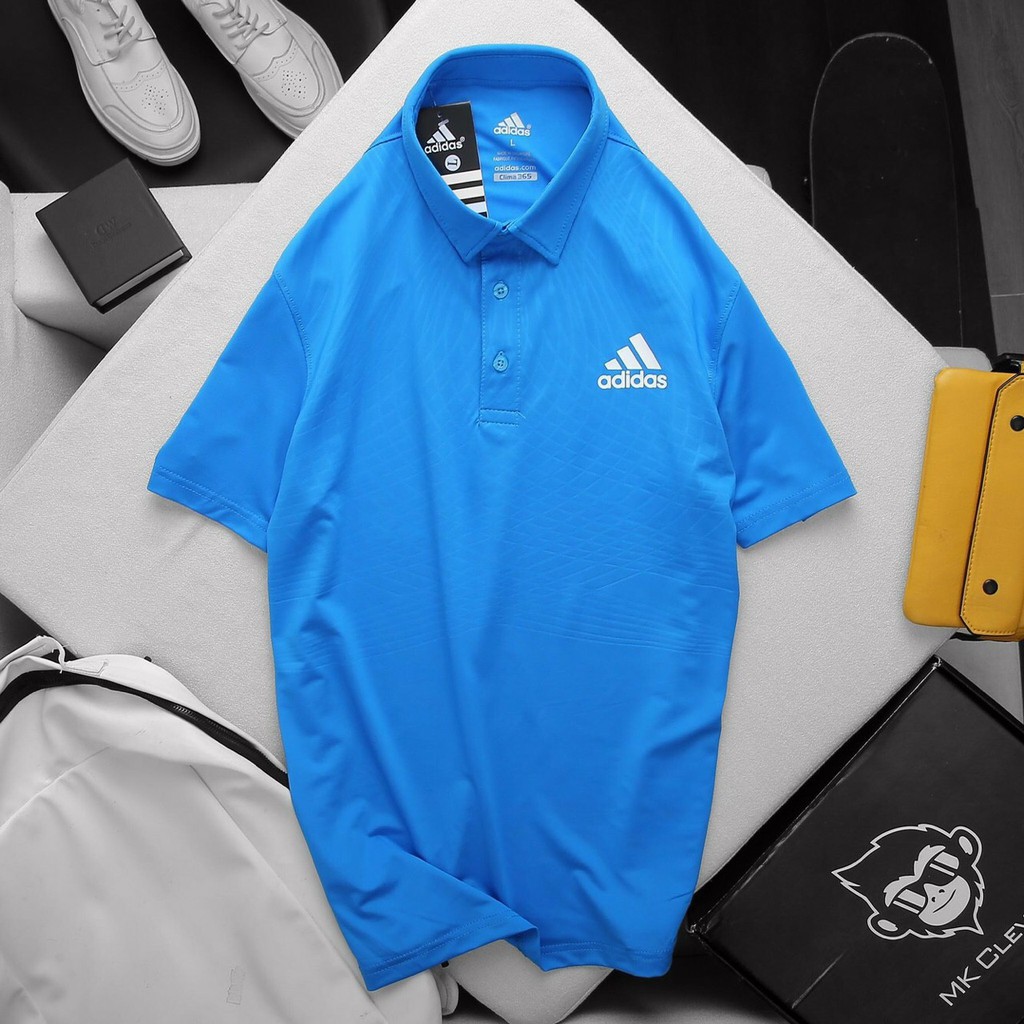 Áo thun thể thao, nam adidas hàng hiệu , áo thun nam ngắn tay có cổ, áo thể thao nam adidas CC02 | BigBuy360 - bigbuy360.vn