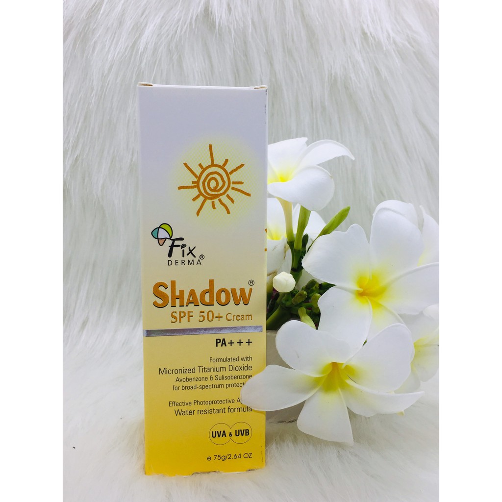 KEM CHỐNG NẮNG SPF 50+ FIXDERMA SHADOW SPF 50+ CREAM