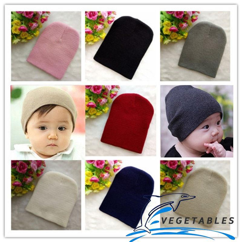 Zhy-baby bé gái tập đi bé trai trẻ sơ sinh ấm áp mùa đông đan mũ bò móc bóng trượt tuyết mũ