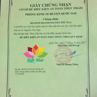 Bột ngũ cốc min min