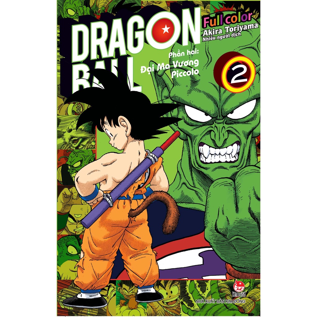 Sách Dragon Ball Full Color - Phần Hai: Đại Ma Vương Piccolo - Tập 2 - NXB Kim Đồng