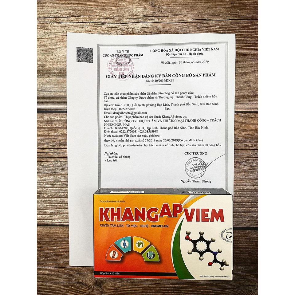 Khang AP Viem - Hỗ Trợ Giảm Viêm