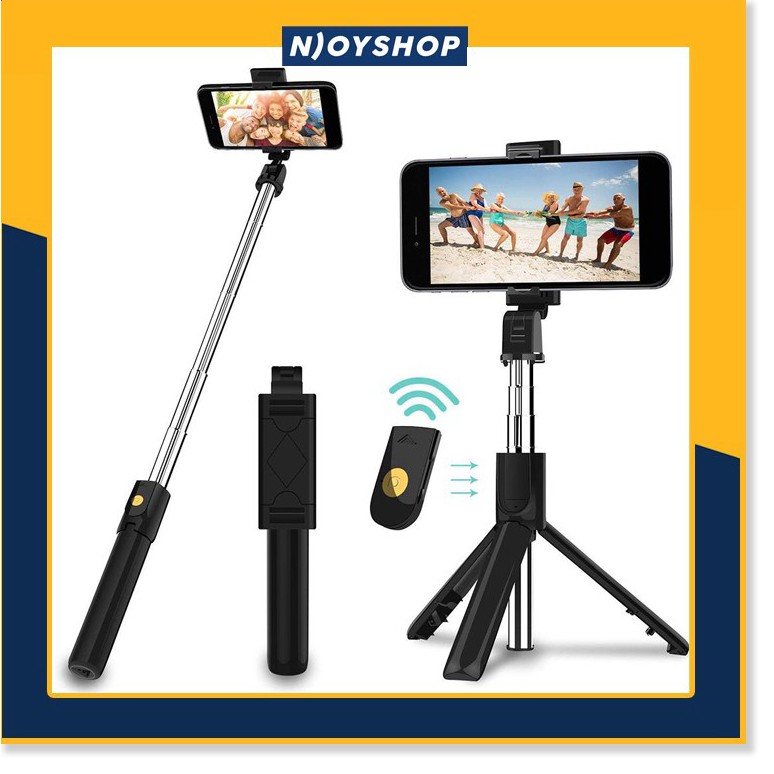 [CHỤP ẢNH TỪ XA] GẬY TRIPOD 3 CHÂN K07 KẾT NỐI BLUETOOTH CAO 72CM CHỐNG RUNG LẮC SELFIE TIK TOK LIVESTREAM 3210 XIAOMI