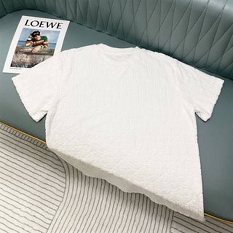 Áo Thun Tay Ngắn Cổ Tròn In Chữ DI&amp;R Bằng Cotton Thời Trang Cho Nam Và Nữ