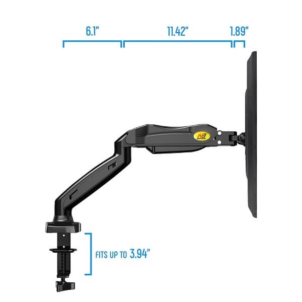 Giá treo màn hình máy tính North Bayou F80 17 - 30 inch Tải trọng 9Kg Mẫu mới 2021 Chính Hãng