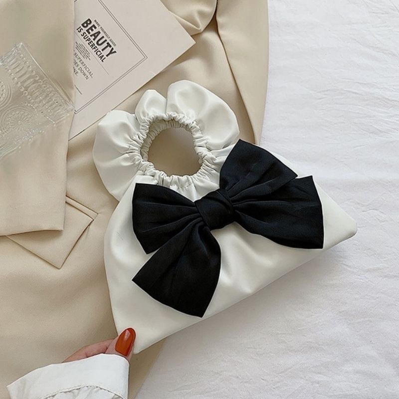 Túi xách mini đính nơ giá rẻ