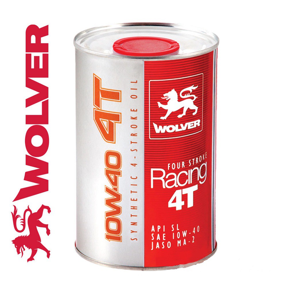 NHỚT WOLVER RACING 4T 10W-40 0,8L