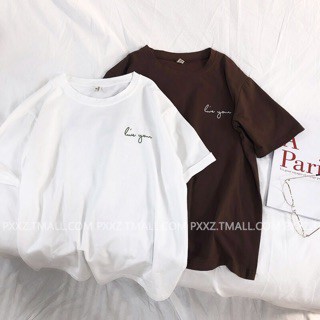 [ Đồng Giá 79k]✔️Áo thun tay lỡ form rộng - Love You | BigBuy360 - bigbuy360.vn