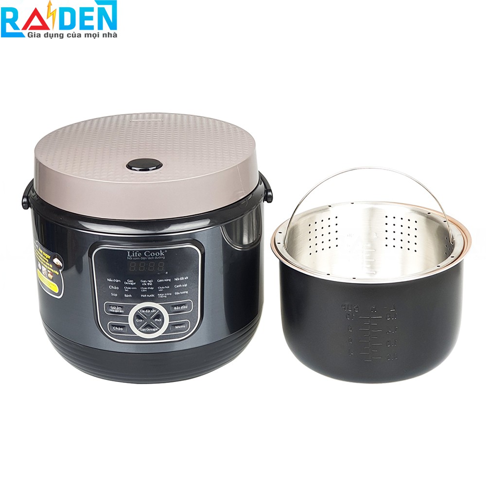 Nồi cơm điện 2 lòng tách đường 1.8L Apechome LikeCook