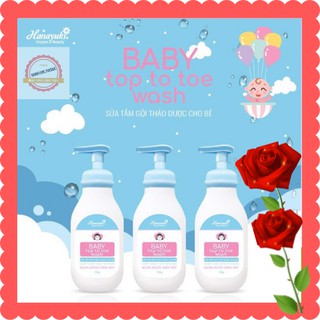 Hana top to toe -sữa tắm baby hanayuki
