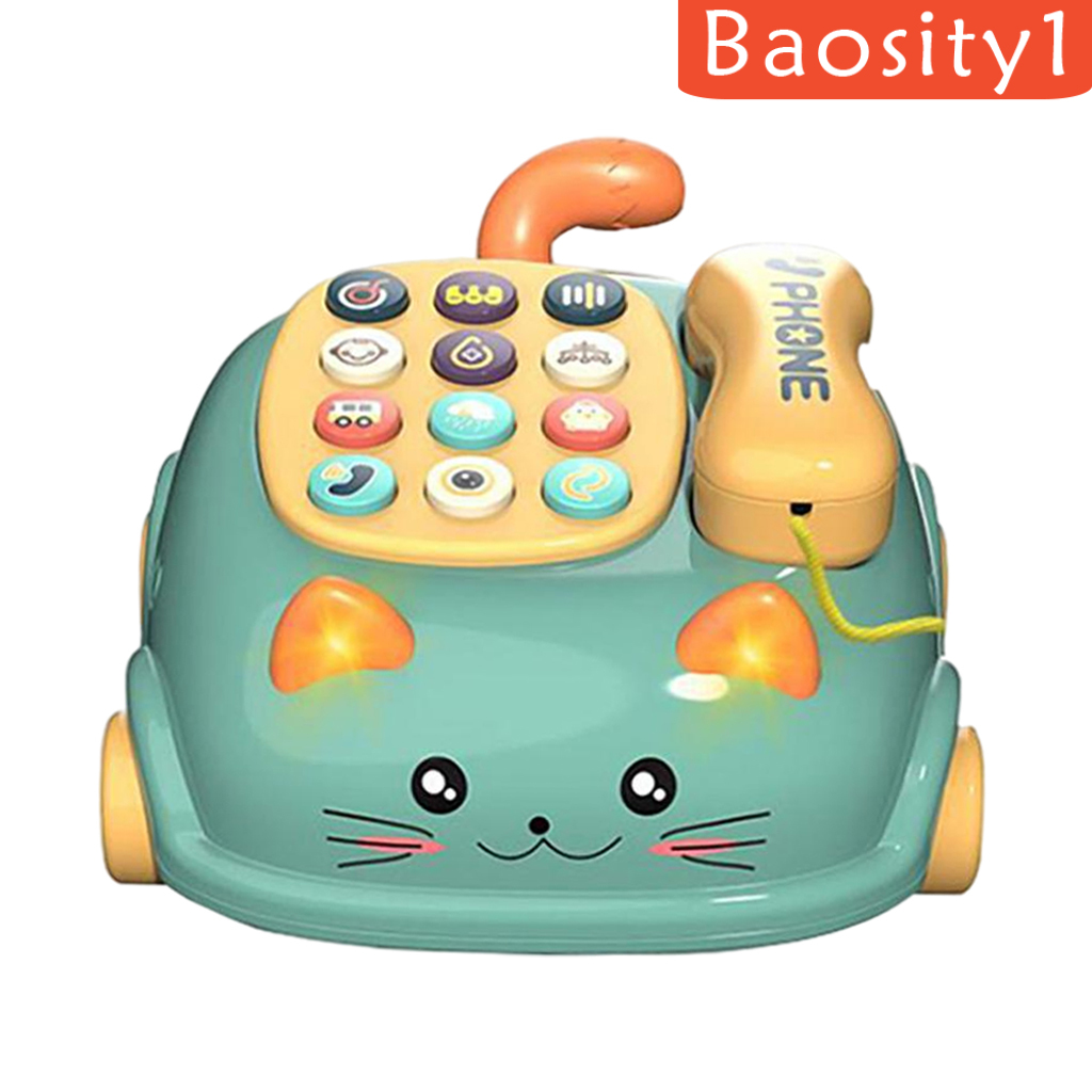 [Baosity1] Đồ Chơi Máy Kể Chuyện Điện Thoại Di Động Đa Năng Quà Tặng Giáo Dục Cho Bé Trai Bé Gái