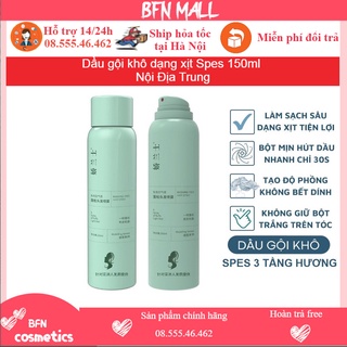 Dầu gội khô dạng xịt Spes 150ml Nội Địa Trung