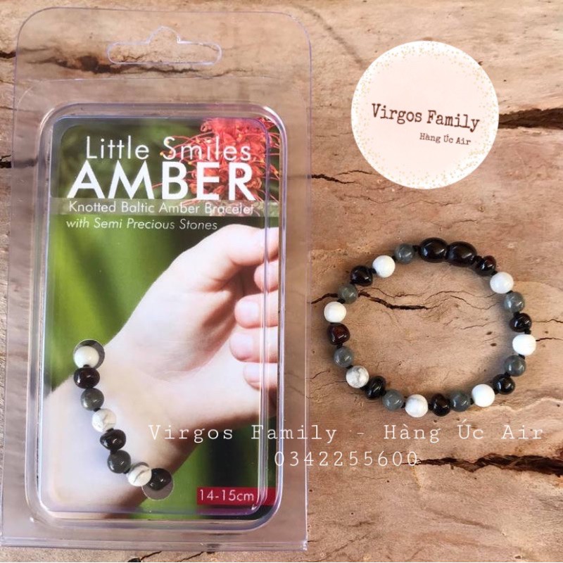 [Mã FAGREAT55 giảm tới 50K đơn 250K] Vòng tay hổ phách Little Amber Úc