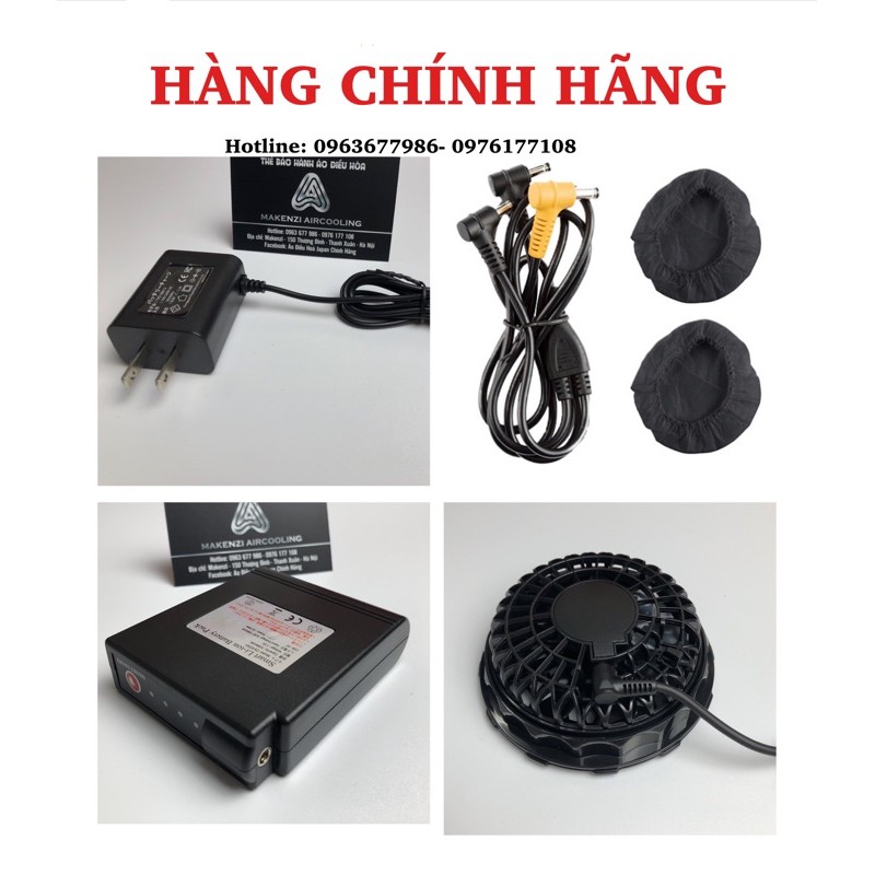 ⚡️HOT ⚡️ÁO ĐIỀU HOÀ GẮN QUẠT NHẬT BẢN [ Tặng Túi Đá Khô,PIN HÃNG] | BigBuy360 - bigbuy360.vn