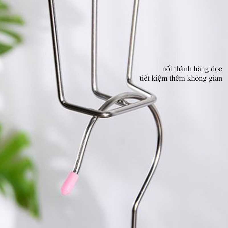 Móc treo giày - Móc phơi giày chuyên dụng bằng inox (MGI03)