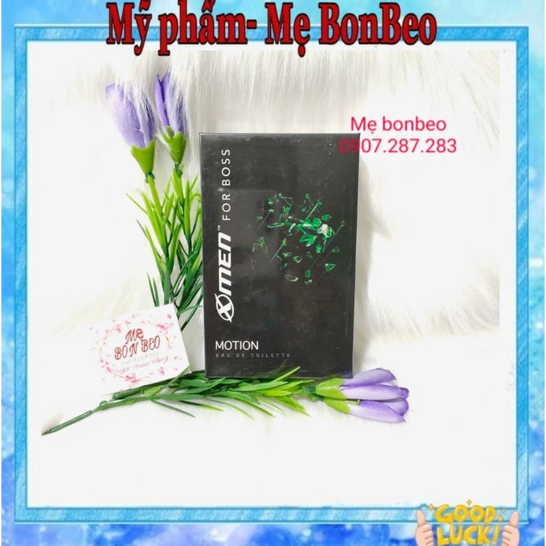 Nước hoa EDT X-men for Boss Motion 49ml - Hương năng động phóng khoáng