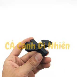 Bộ 2 chân hít giữ kính ngăn hồ cá (kẹp kính 5MM)