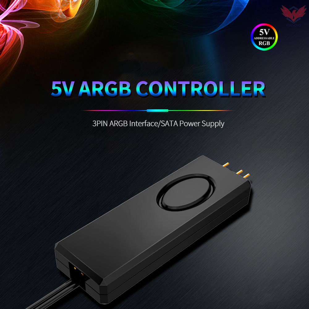 Bộ Điều Khiển Nguồn Điện 5v 3pin Argb Sata Cho Quạt Tản Nhiệt | BigBuy360 - bigbuy360.vn