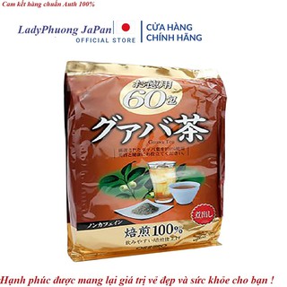 Trà vị ổi orihiro guava tea 60 túi lọc nhật bản - ảnh sản phẩm 1