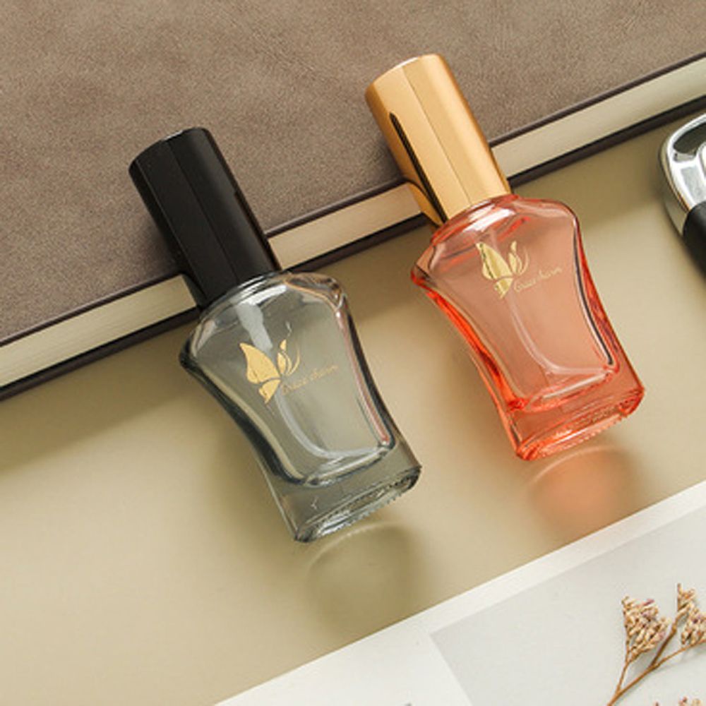 [Hàng mới về] Chai rỗng chiết nước hoa bằng thủy tinh hình bướm phong cách vintage