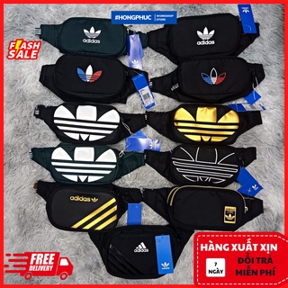 Túi bao tử D nam nữ, túi đeo chéo 3 lá Crossbody Simple Bag - HÀNG XUẤT XƯỞNG - [ 7 MẪU ]