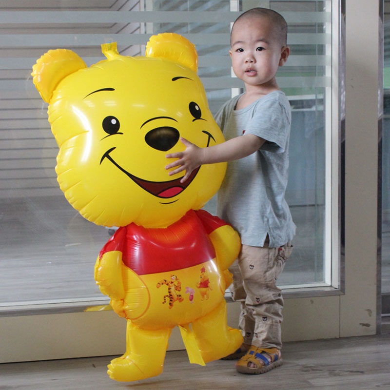 Bong bóng hình gấu Pooh trang trí tiệc