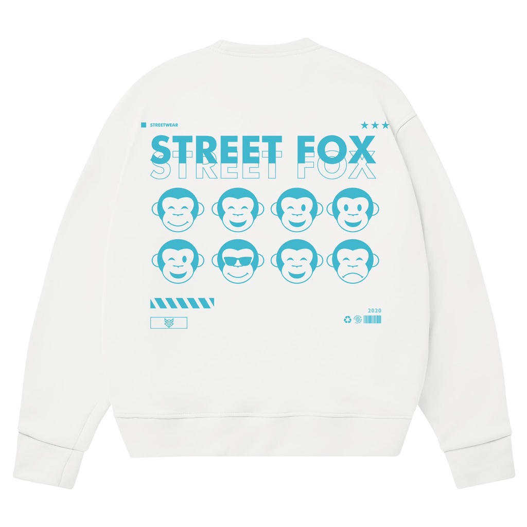 Áo Sweater Nữ Form Rộng Street Fox SW Emotion