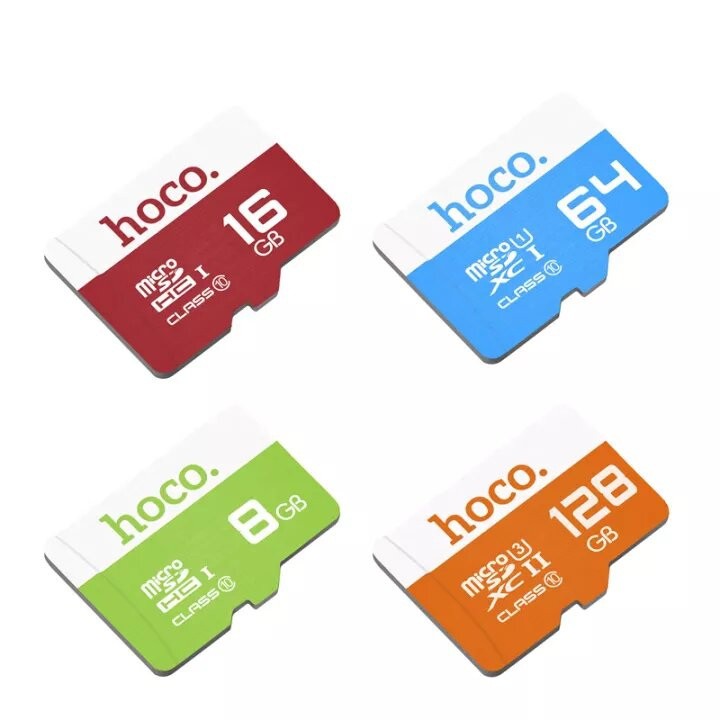 Thẻ nhớ tốc độ cao Hoco 8GB Micro SD tương thích rộng và mở rộng bộ nhớ