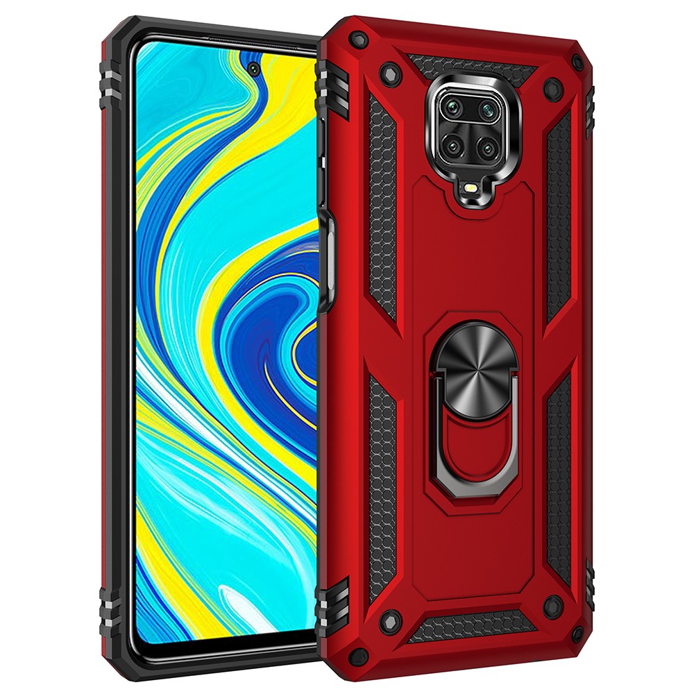 FREESHIP 50k_Ốp lưng Xiaomi Redmi Note 9s 9 Pro Max chống sốc 2 lớp kèm nhẫn iring làm giá đỡ