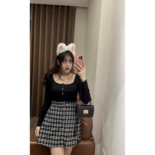 Chân Váy A Dạ Tuýt Mềm Maii Thươngg Bigsize | BigBuy360 - bigbuy360.vn