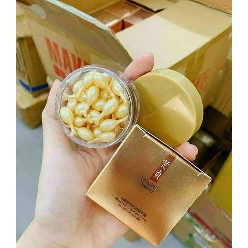 30 viên serum VenZen dưỡng da cấp ẩm căng bóng