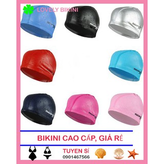 Nón bơi/ mũ bơi giá rẻ ( kèm ảnh thật )