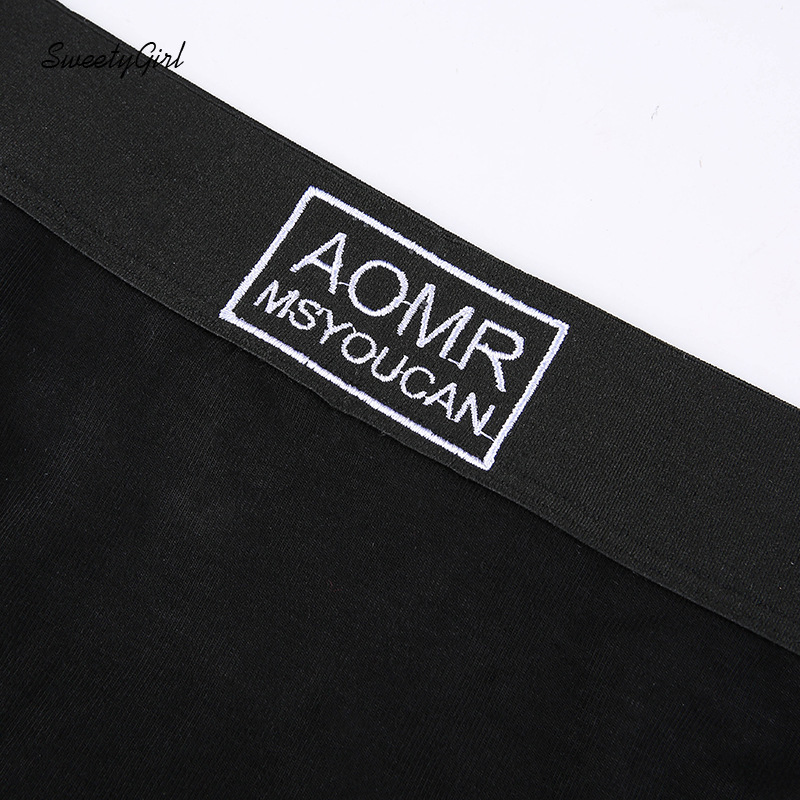 Áo lót/Quần lót thể thao thêu chữ thời trang thích hợp cho nữ