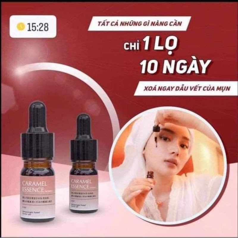 [ Hàng Nhập Khẩu Mua 5 tặng 1] Combo 5 Serum Caramel Essence Đường Đen Nhật Bản Chính Hãng