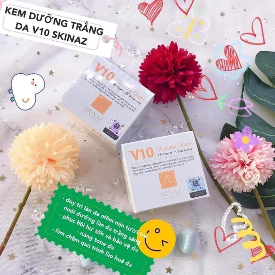 Chính Hãng - Kem Dưỡng da Ban đêm V10 Gleaming