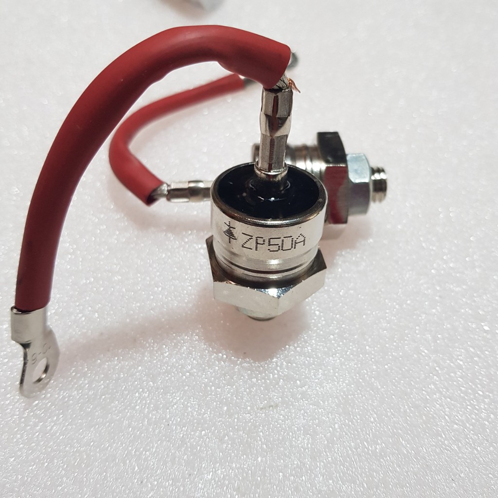 Đi ốt nạp 50A - diot chỉnh lưu 50a có cáp hàng Đài Loan