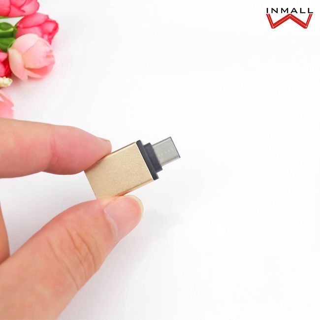 AD【Ready stock】USB-C Type C 3.1 Male to USB 3.0 Type A Female Adapter Sync Data Hub OTG