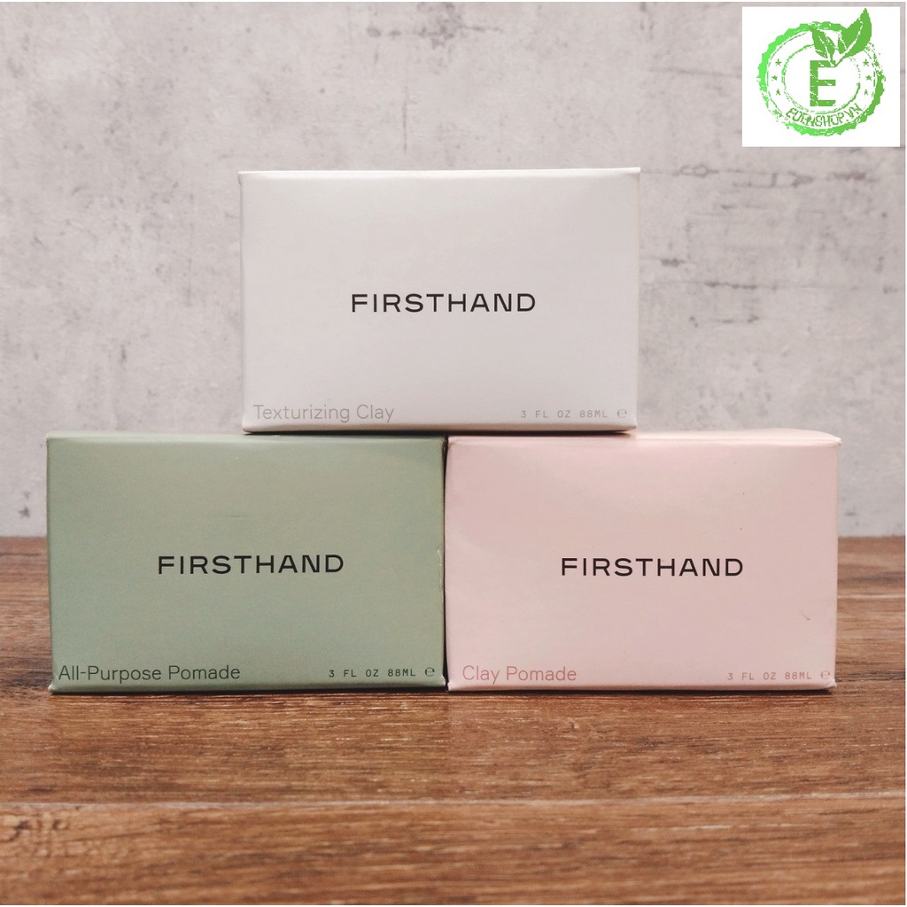 Sáp vuốt tóc nam Firsthand 2022 đủ 3 loại texturizing clay, clay pomade, all purpose pomade 3 o.z