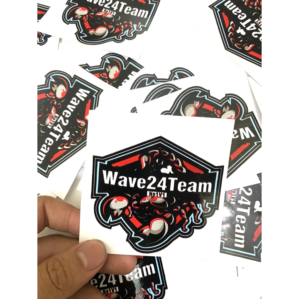 Tem Sticker Hình Wave24 Team