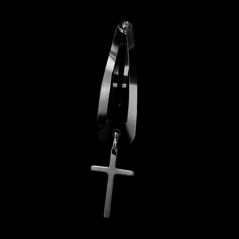 Kẹp Tóc Hình Thánh Giá Phong Cách Gothic