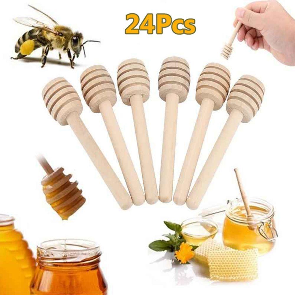 YIYU Muỗng Khuấy Mật Ong Mini 3 Inch Chuyên Dụng Cho Pha Cà Phê Sữa