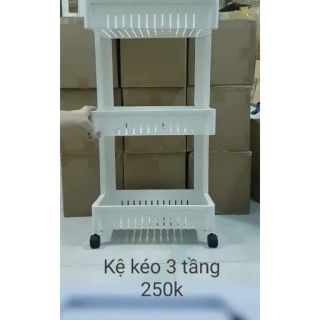 Kệ kéo 3 tầng lớn