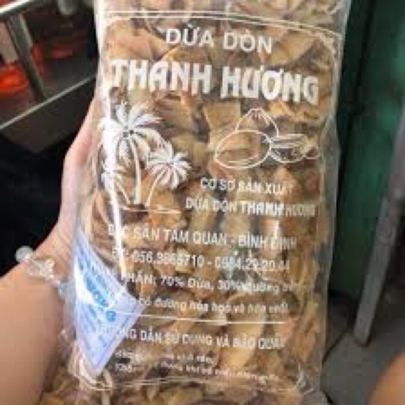 500G DỪA KHÔ SẤY GIÒN