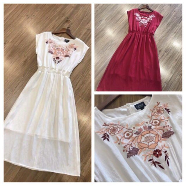 Đầm midi #TOPSHOP