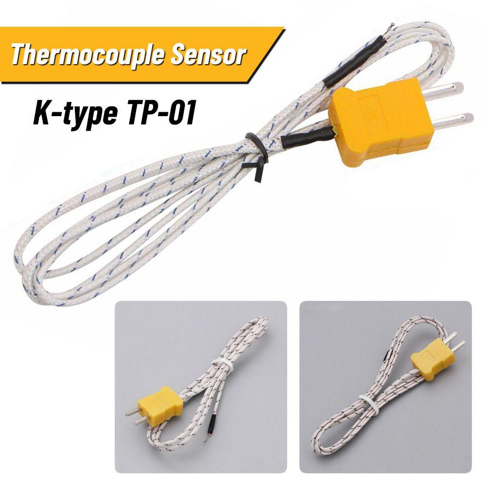 Dây Cáp Đầu Dò Chất Lượng Cao 0 °C - 400 °C Bề Mặt 4 / 5 / 6M Dài K-type TP-01